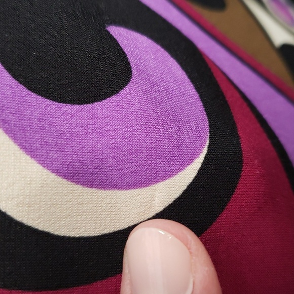 Vintage Y2k 90s Sleeveless Maxi Dress 6 Black Purple Earthy Jewel Tone Boho - Picture 15 of 16